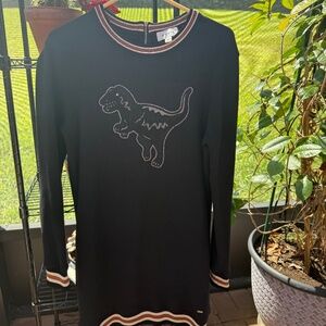 Coach Rexy Varsity Sweatshirt Dress